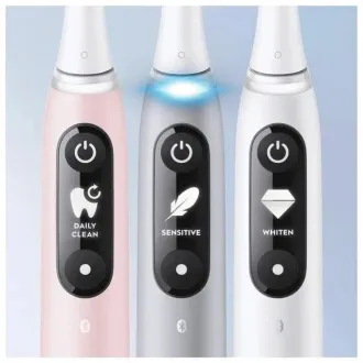 Električna zobna ščetka Oral-B iO Series 6s, časovnik, senzor pritiska, 5 programov, aplikacija Oral-B, siva