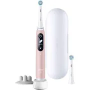 Električna zobna ščetka Oral-B iO Series 6s, časovnik, senzor pritiska, 5 programov, aplikacija Oral-B, roza