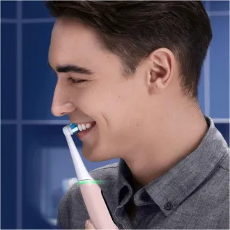 Električna zobna ščetka Oral-B iO Series 6s, časovnik, senzor pritiska, 5 programov, aplikacija Oral-B, roza