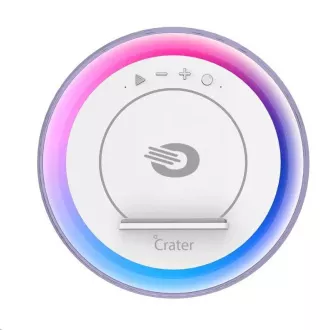 Nočna svetilka Orava s svetlobo RGB, polnilcem za pametni telefon in zvočnikom