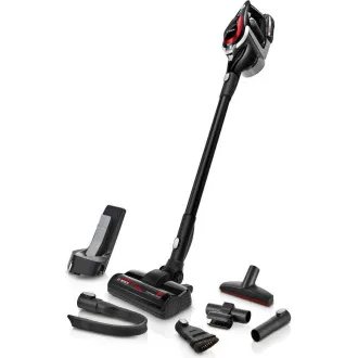 Bosch Unlimited Series 8 palični sesalnik, akumulatorski, 63 dB, brez vrečke, črn