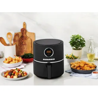 Tefal Ultra Fry EY1118 vročezračni cvrtnik, 4,2 l, 80 do 200 °C, črn