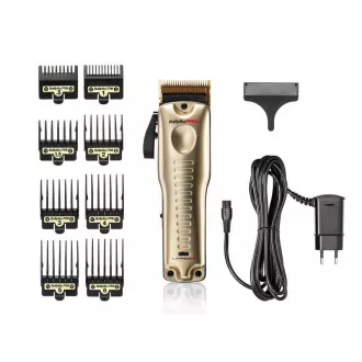 BaByliss Pro 4 FX825GE profesionalni trimer, rezila iz titana, baterija 3300 mAh, zlata