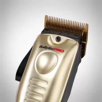 BaByliss Pro 4 FX825GE profesionalni trimer, rezila iz titana, baterija 3300 mAh, zlata