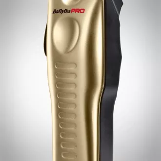 BaByliss Pro 4 FX825GE profesionalni trimer, rezila iz titana, baterija 3300 mAh, zlata