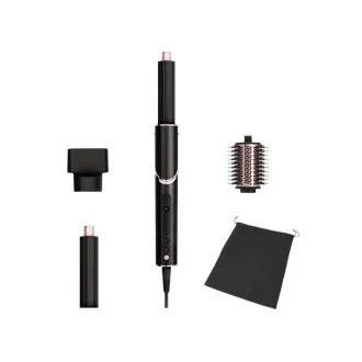 Shark HD424EU FlexStyle, 1400 W, 3 hitrosti, 3 temperature, elegantna oblika, črna