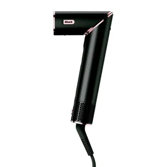 Shark HD424EU FlexStyle, 1400 W, 3 hitrosti, 3 temperature, elegantna oblika, črna
