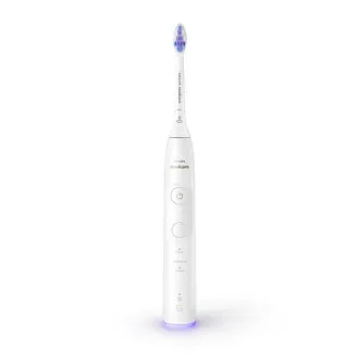 Philips Sonicare 6500 Gentle clean komplet električnih zobnih ščetk, 2 kosa, črna in bela