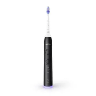 Philips Sonicare 6500 Gentle clean komplet električnih zobnih ščetk, 2 kosa, črna in bela