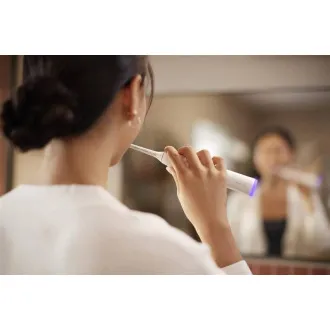 Philips Sonicare 6500 Gentle clean komplet električnih zobnih ščetk, 2 kosa, črna in bela