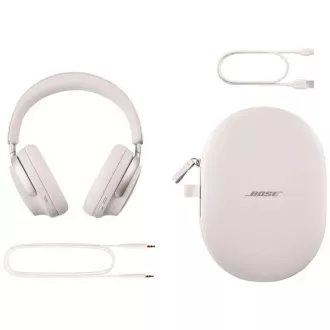 Brezžične slušalke Bose QuietComfort Ultra, bela dima