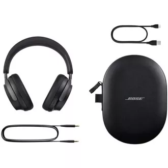 Brezžične slušalke Bose QuietComfort Ultra, črne