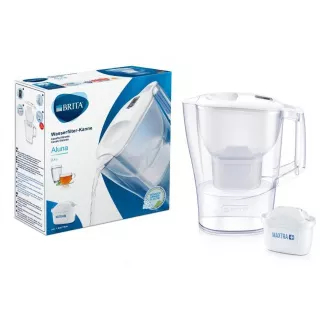 Brita Aluna Cool filtrirni kotliček, 1x filtrirna kartuša, bela