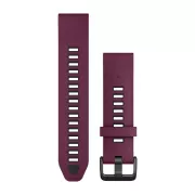 QuickFit® 20 trakovi za uro, Merlot/Grafit Silikon