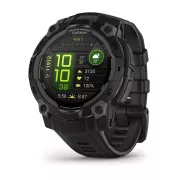 Garmin Instinct 3 - 45 mm, AMOLED, črna s črnim trakom