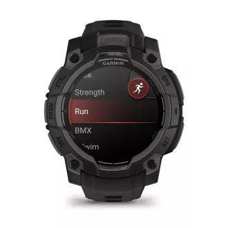 Garmin Instinct 3 - 45 mm, AMOLED, črna s črnim trakom Garmin Instinct 3 - 45 mm, AMOLED, črna s črnim trakom