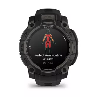 Garmin Instinct 3 - 45 mm, AMOLED, črna s črnim trakom Garmin Instinct 3 - 45 mm, AMOLED, črna s črnim trakom