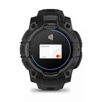 Garmin Instinct 3 - 45 mm, AMOLED, črna s črnim trakom Garmin Instinct 3 - 45 mm, AMOLED, črna s črnim trakom
