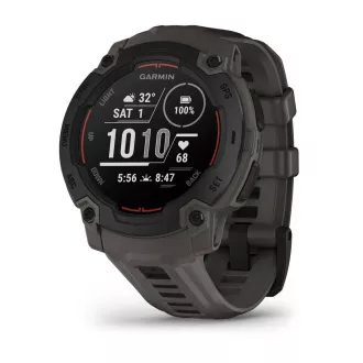 Garmin Instinct E - 45 mm, črn z oglenim trakom