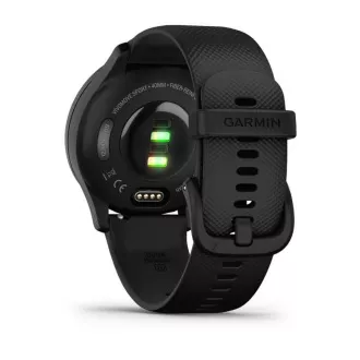 Garmin vívomove® Sport Silikonski trak skrilavec/črna, EU Garmin vívomove® Sport Silikonski trak skrilavec/črna, EU