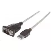 MANHATTAN Pretvornik USB na serijska vrata (FTDI FT232RL Chip, 45 cm)