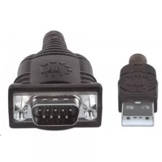 MANHATTAN Pretvornik USB na serijska vrata (Prolific PL-2303RA Čip 1,8 m)