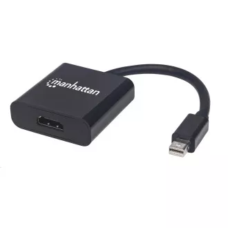 MANHATTAN Adapter mini DP na HDMI, aktiven, črn