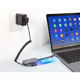 MANHATTAN Priključna postaja USB-C 3in1, 1xHDMI, 1xUSB-C, 1xUSB, siva MANHATTAN Priključna postaja USB-C 3in1, 1xHDMI, 1xUSB-C, 1xUSB, siva