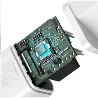 Baseus Super Si adapter za hitro polnjenje IC 30W bela