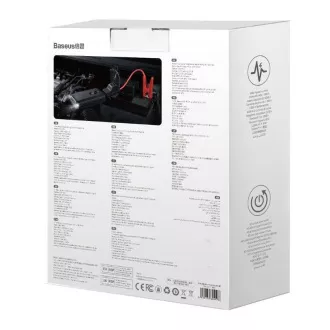 Baseus Air avtomobilski zaganjalnik 10000mAh črn
