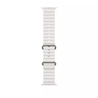 RhinoTech Ocean Trak za Apple Watch 38/40/41 mm bele barve