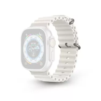 RhinoTech Ocean Trak za Apple Watch 38/40/41 mm bele barve