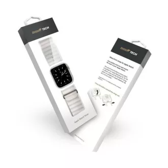 RhinoTech Ocean Trak za Apple Watch 38/40/41 mm bele barve
