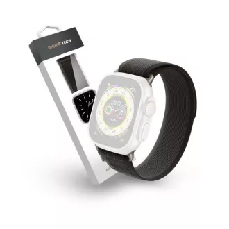 RhinoTech Ultra Wild Trail trak za Apple Watch 38/40/41 mm črn/siv