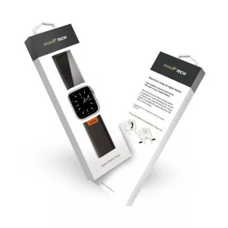 RhinoTech Ultra Wild Trail trak za Apple Watch 38/40/41 mm črn/siv