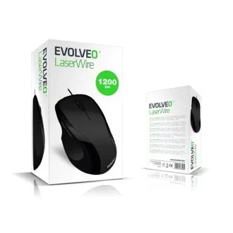 EVOLVEO Laserwire ML-507B, laserska miška, USB EVOLVEO Laserwire ML-507B, laserska miška, USB