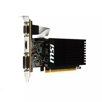 MSI VGA NVIDIA GeForce GT 710 2GD3H LP, 2G DDR3, 1xHDMI, 1xVGA, 1xDVI
