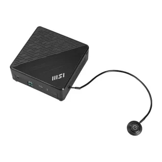 MSI PC Cubi N ADL S-225BEU, N100, brez pomnilnika, brez SSD, UHD, brez operacijskega sistema, črno