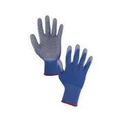 Rokavice BRITA DOTS, potapljanje v PU in PVC, velikost: 8-9