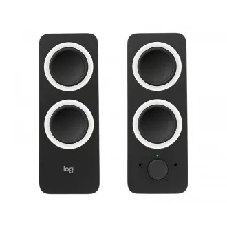 Logitech Multimedijski zvočniki 2.0 Z200 Midnight Black Logitech Multimedijski zvočniki 2.0 Z200 Midnight Black