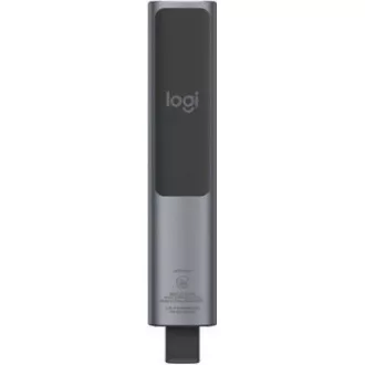 Logitech Presenters Spotlight Plus, brezžično, Bluetooth, temno sivo