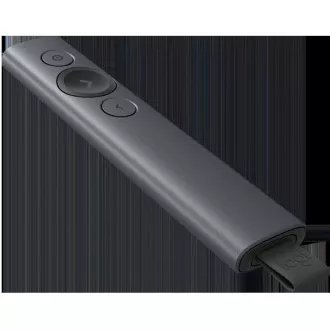 Logitech Presenters Spotlight Plus, brezžično, Bluetooth, temno sivo