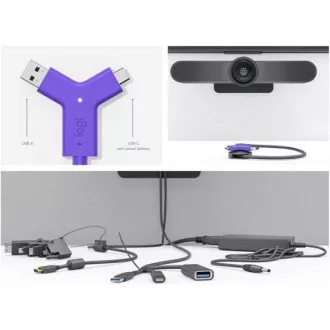 Logitech SWYTCH za konferenčne kamere RALLY, MeetUp, GROUP in druge kamere USB