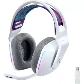 Logitech Gaming Headset G733, brezžične gaming slušalke RGB LIGHTSPEED, EMEA, bele Logitech Gaming Headset G733, brezžične gaming slušalke RGB LIGHTSPEED, EMEA, bele