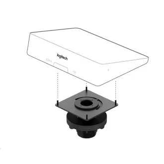 Logitech Namizni nosilec, Namizni nosilec za pipe, WW, temno siva