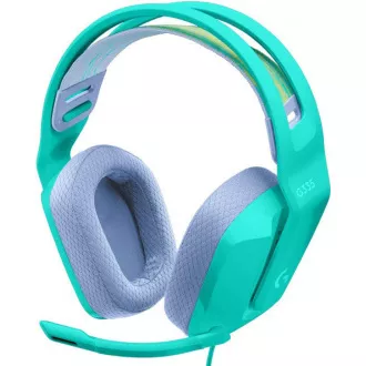 Logitech žične gaming slušalke G335, črne