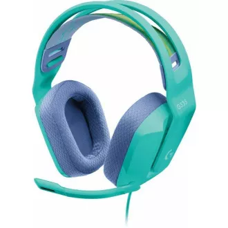 Logitech žične gaming slušalke G335, črne