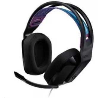 Logitech žične gaming slušalke G335, črne