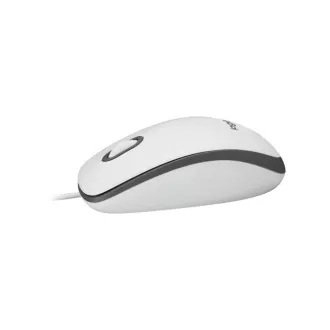 Logitech Miška M100 z napeljavo, bela, EMEA Logitech Miška M100 z napeljavo, bela, EMEA