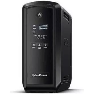 CyberPower PFC SineWave LCD GP UPS 900VA/540W, Schuko vtičnice